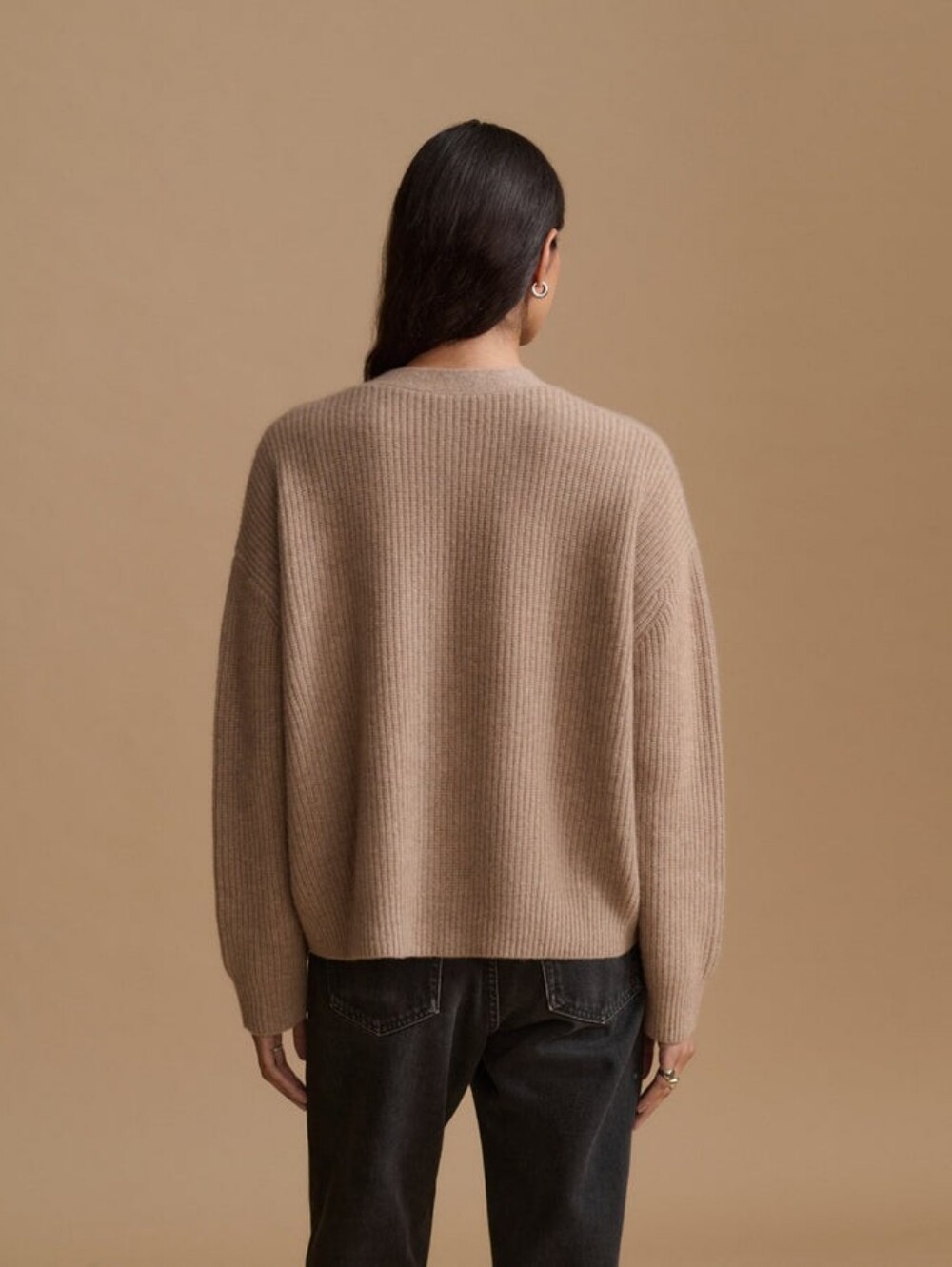 Jenni Kayne Cropped Cashmere Cocoon Cardigan - Picture 4 of 6
